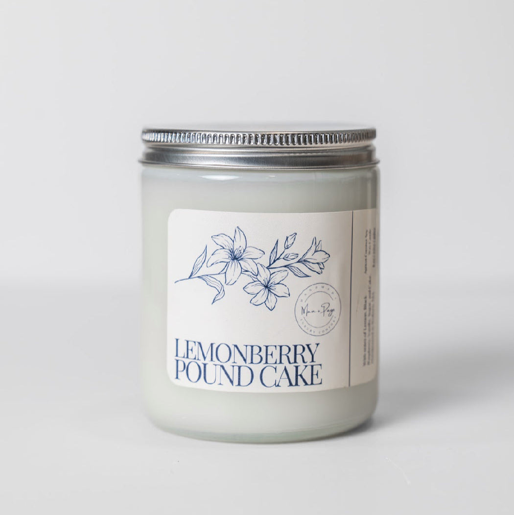 Lemonberry Pound Cake