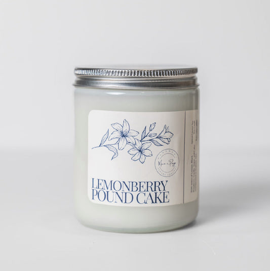 Lemonberry Pound Cake